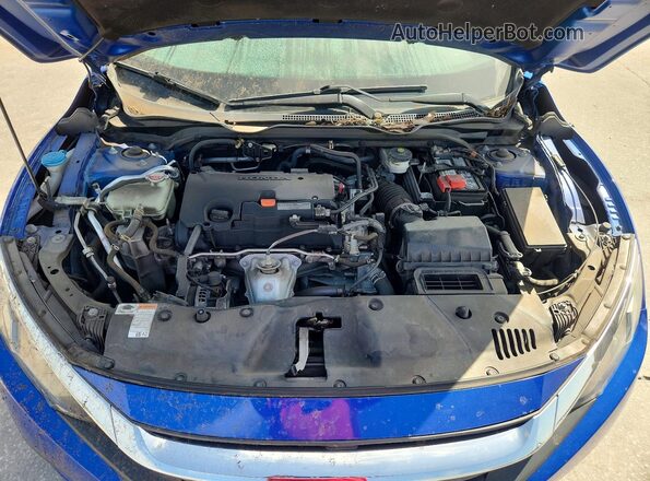 19XFC2F58HE080232 2017 HONDA CIVIC Blue უკანა სალონის ხედი