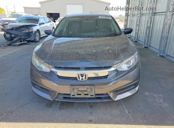 19XFC2F58JE200780 2018 HONDA CIVIC Gray Вид спереду