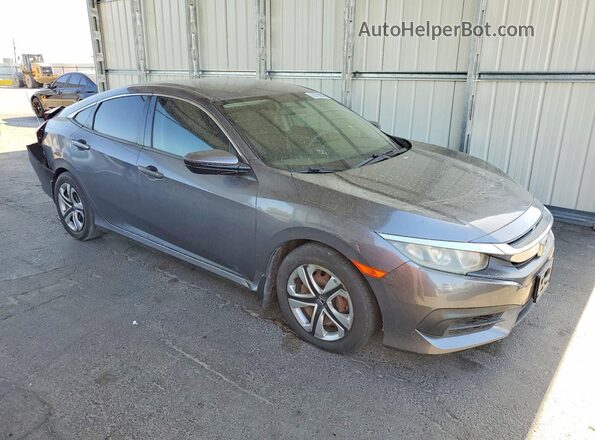 19XFC2F58JE200780 2018 HONDA CIVIC Gray Передня права чверть