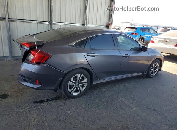 19XFC2F58JE200780 2018 HONDA CIVIC Gray Задня права чверть