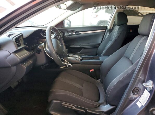 19XFC2F58JE200780 2018 HONDA CIVIC Gray Вид салону спереду