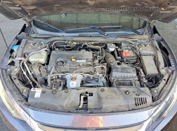 19XFC2F58JE200780 2018 HONDA CIVIC Gray Вид задньої частини салону