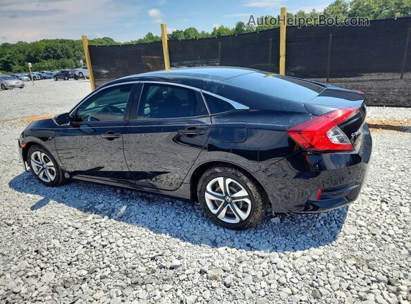19XFC2F59GE022144 2016 HONDA CIVIC Black Tył lewy
