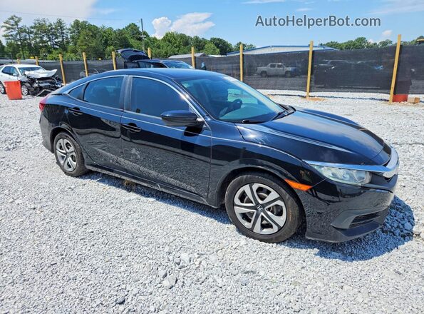 19XFC2F59GE022144 2016 HONDA CIVIC Black Przód prawy