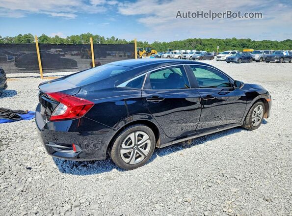 19XFC2F59GE022144 2016 HONDA CIVIC Black Tył prawy
