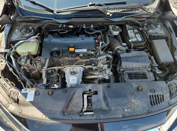 19XFC2F59GE022144 2016 HONDA CIVIC Black Widok wnętrza z tyłu