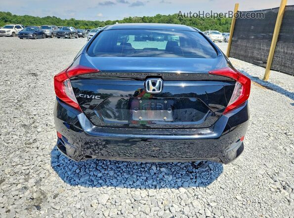 19XFC2F59GE022144 2016 HONDA CIVIC Black Widok z tyłu