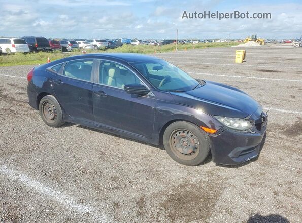 19XFC2F59GE023374 2016 HONDA CIVIC Black წინა მარჯვენა