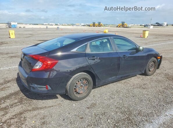 19XFC2F59GE023374 2016 HONDA CIVIC Black უკანა მარჯვენა