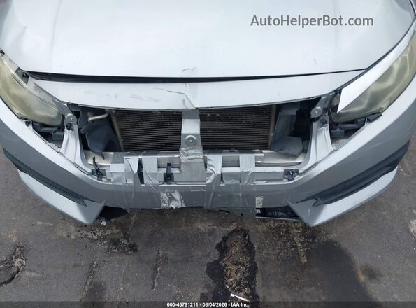 19XFC2F59GE046556 2016 HONDA CIVIC Silver Widok z przodu