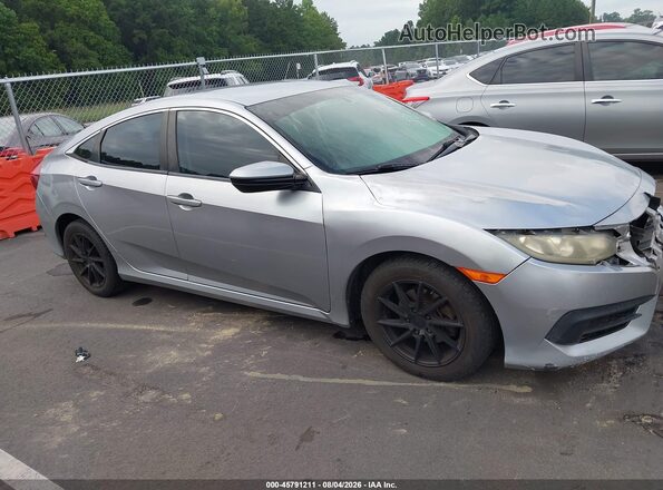 19XFC2F59GE046556 2016 HONDA CIVIC Silver Widok wnętrza z tyłu