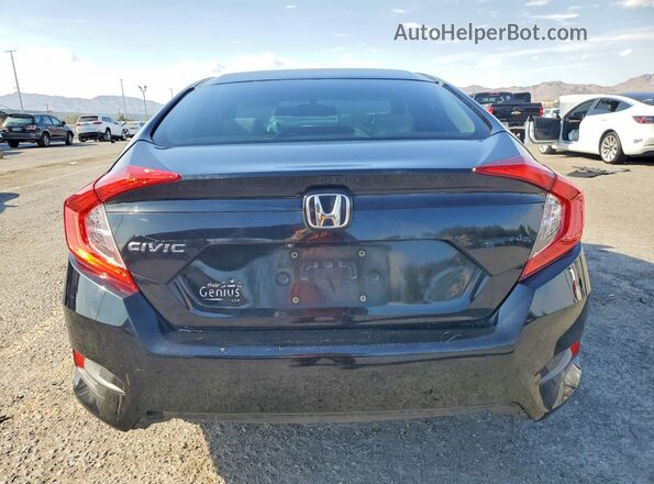 19XFC2F59GE062059 2016 HONDA CIVIC Black უკანა ხედი