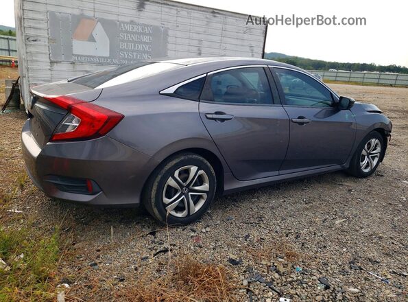 19XFC2F59GE067911 2016 HONDA CIVIC Gray Tył prawy