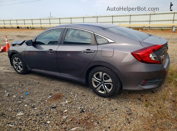 19XFC2F59GE067911 2016 HONDA CIVIC Gray Tył lewy