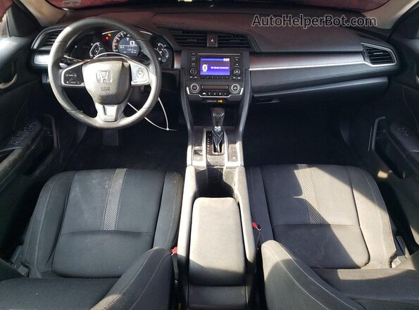 19XFC2F59GE067911 2016 HONDA CIVIC Gray Widok deski rozdzielczej