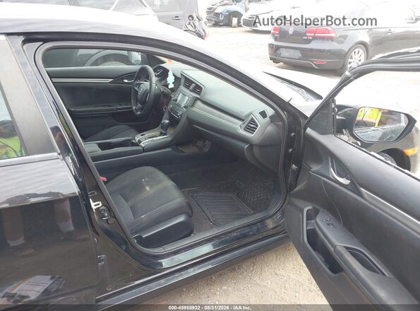 19XFC2F59GE091089 2016 HONDA CIVIC Black წინა სალონის ხედი