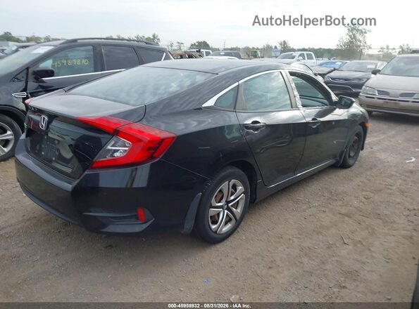 19XFC2F59GE091089 2016 HONDA CIVIC Black უკანა მარჯვენა