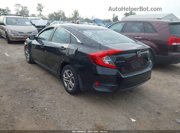 19XFC2F59GE091089 2016 HONDA CIVIC Black უკანა მარცხენა