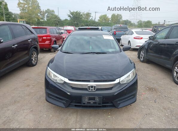 19XFC2F59GE091089 2016 HONDA CIVIC Black ხელსაწყოთა პანელის ხედი