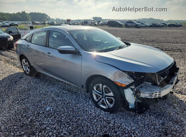 19XFC2F59GE236809 2016 HONDA CIVIC Silver Front right