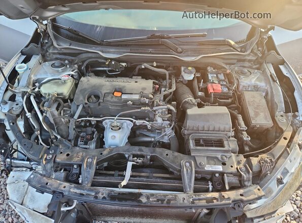 19XFC2F59GE236809 2016 HONDA CIVIC Silver Rear interior view