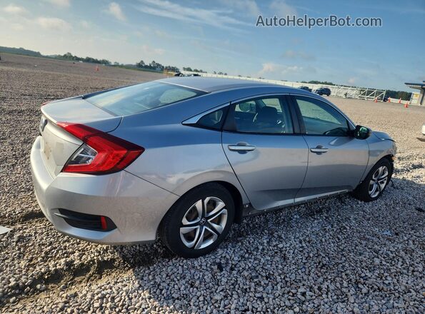 19XFC2F59GE236809 2016 HONDA CIVIC Silver Rear right