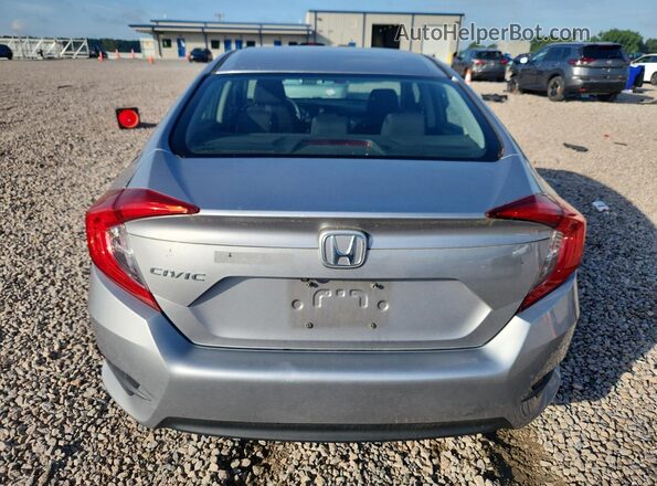 19XFC2F59GE236809 2016 HONDA CIVIC Silver Rear view