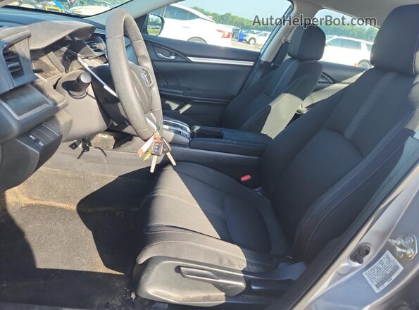19XFC2F59GE236809 2016 HONDA CIVIC Silver Front interior view