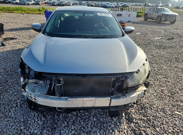 19XFC2F59GE236809 2016 HONDA CIVIC Silver Front view