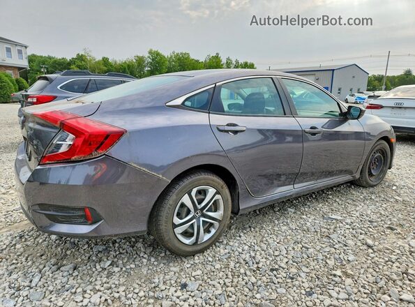 19XFC2F59GE245865 2016 HONDA CIVIC Серый Задняя правая четверть