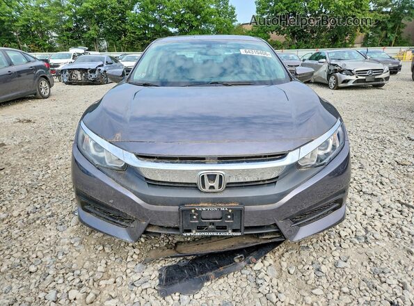 19XFC2F59GE245865 2016 HONDA CIVIC Серый Вид спереди