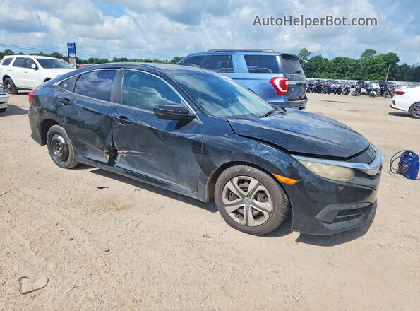 19XFC2F59HE033890 2017 HONDA CIVIC Черный Передняя правая четверть