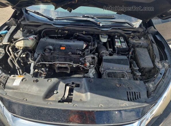 19XFC2F59HE033890 2017 HONDA CIVIC Черный Вид задней части салона