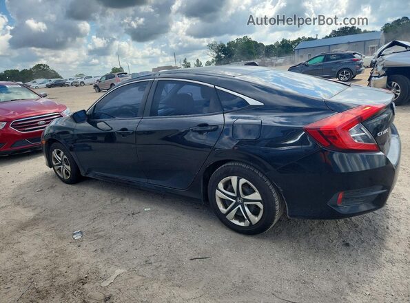 19XFC2F59HE033890 2017 HONDA CIVIC Черный Задняя левая четверть