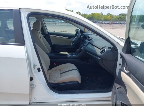 19XFC2F59HE052665 2017 HONDA CIVIC White Vista interior delantera