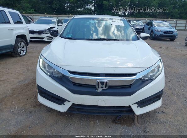 19XFC2F59HE052665 2017 HONDA CIVIC White Vista del cuadro de instrumentos