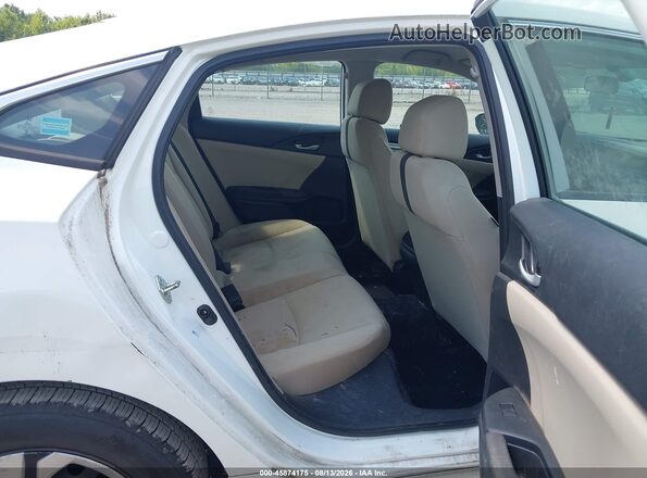 19XFC2F59HE052665 2017 HONDA CIVIC White Vista de la etiqueta del VIN