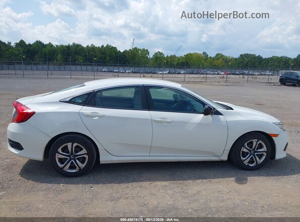 19XFC2F59HE052665 2017 HONDA CIVIC White Vista interior trasera