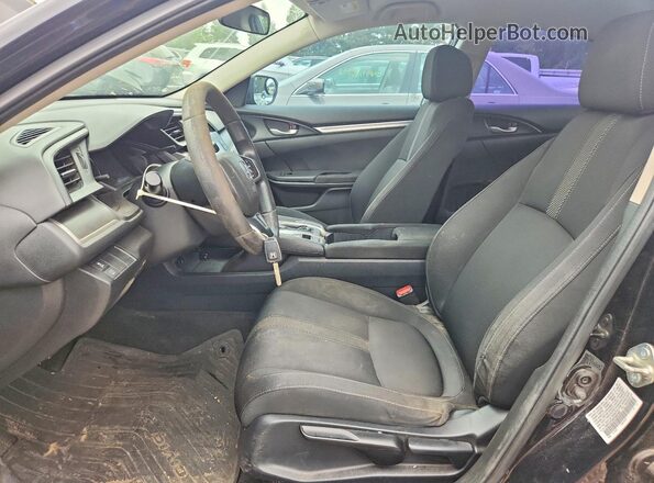 19XFC2F59HE062483 2017 HONDA CIVIC Black Vista interior delantera