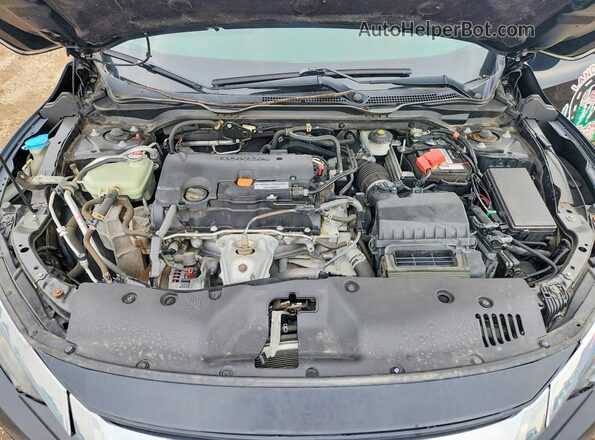 19XFC2F59HE062483 2017 HONDA CIVIC Black Vista interior trasera