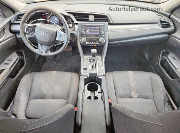 19XFC2F59HE062483 2017 HONDA CIVIC Black Vista del salpicadero