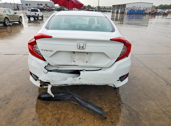 19XFC2F59HE064055 2017 HONDA CIVIC White Widok z tyłu