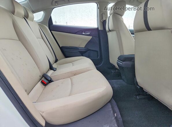 19XFC2F59HE064055 2017 HONDA CIVIC White Widok tylnych siedzeń