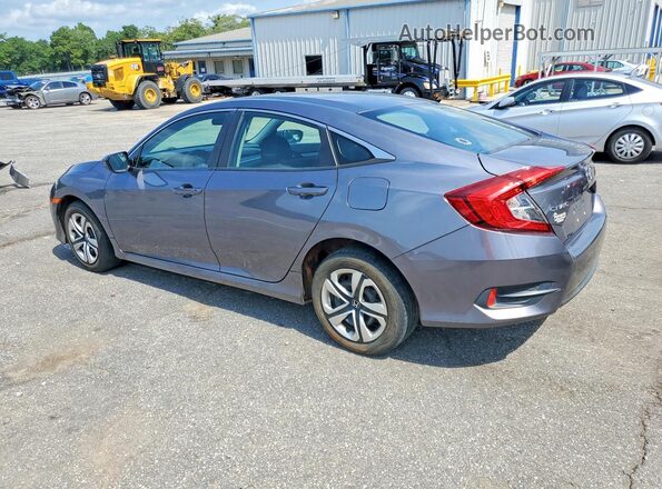 19XFC2F59HE079185 2017 HONDA CIVIC Gray უკანა მარცხენა