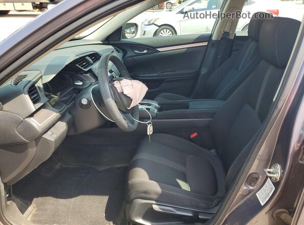 19XFC2F59HE079185 2017 HONDA CIVIC Gray წინა სალონის ხედი