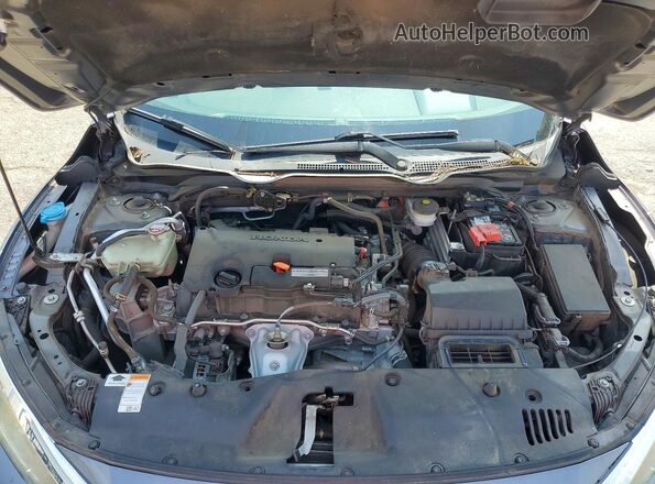 19XFC2F59HE079185 2017 HONDA CIVIC Gray უკანა სალონის ხედი