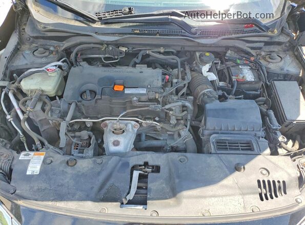 19XFC2F59HE203164 2017 HONDA CIVIC Black Սալոնի հետևի տեսք