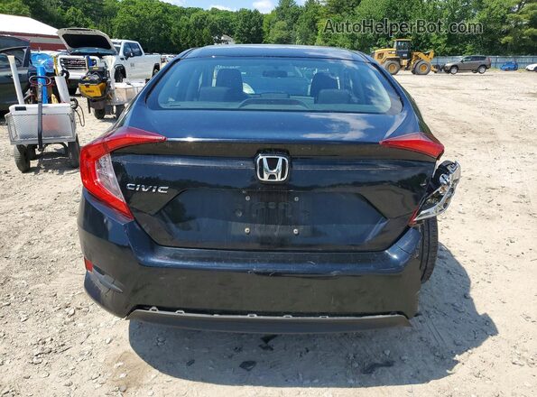 19XFC2F59HE203164 2017 HONDA CIVIC Black Հետևի տեսք