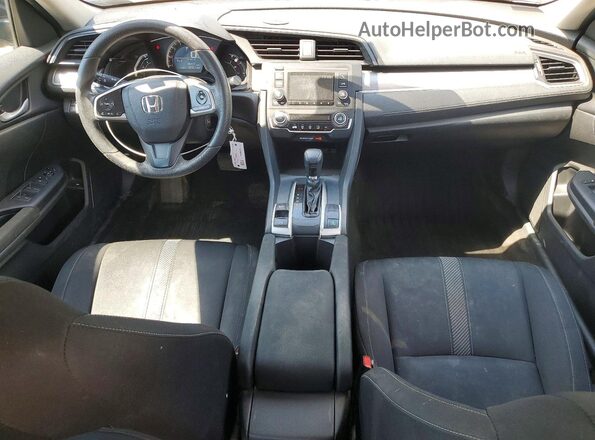 19XFC2F59HE203164 2017 HONDA CIVIC Black Առջևի վահանակի տեսք