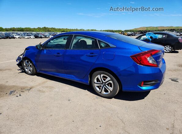 19XFC2F59HE212186 2017 HONDA CIVIC Blue Հետևի ձախ